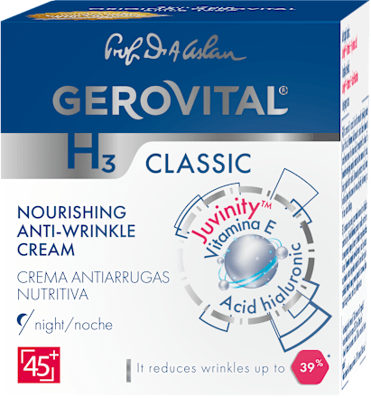 Cremă antirid nutritivă pentru față GEROVITAL