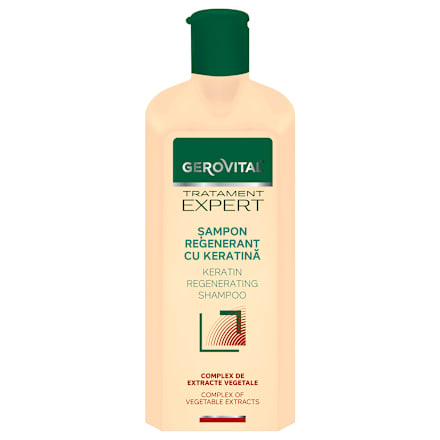 Şampon regenerant keratină GEROVITAL