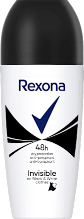 Deo roll-on Invisible Black & White  Rexona