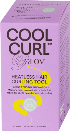 Cool Curl uvijač za kosu bez topline –  crni GLOV