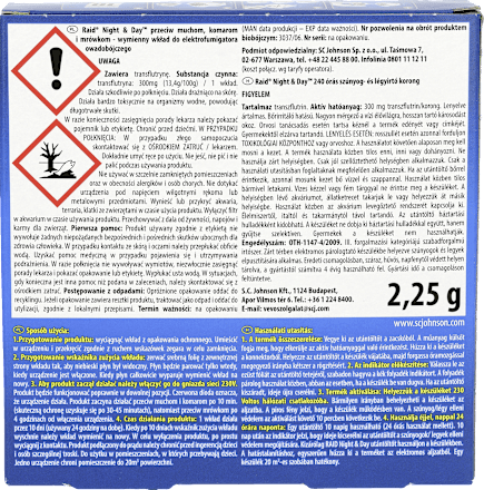 Zapas do urządzenia elektrycznego, Night Raid