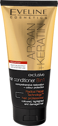 Exclusive regenerator za obojenu ili oštećenu kosu – argan+keratin EVELINE COSMETICS