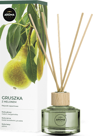 Patyczki zapachowe, gruszka z melonem AROMA HOME