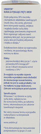 KURACJA KREM PĘKAJĄCE PIĘTY Undofen