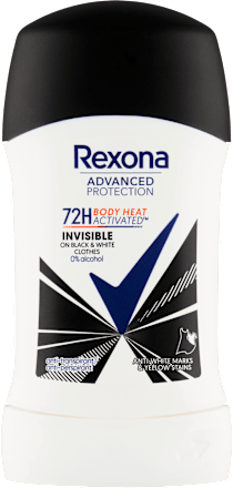 antiperspirant stick Invisible Black & White Rexona