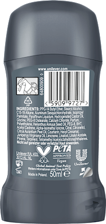 Antitranspirant Deostick Invisible Dry Dove MEN+CARE