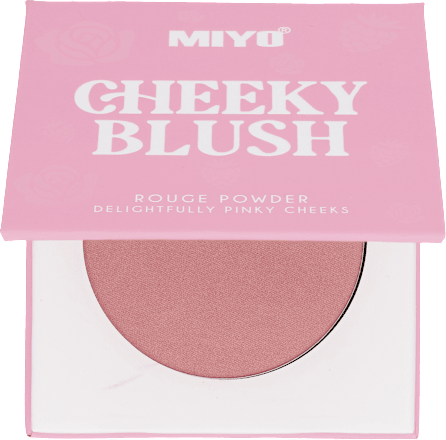 Róż rozświetlający Cheeky Blush - Rouge Sweet Liar nr 02 Miyo