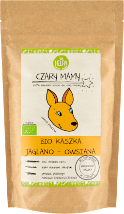 BIO Kaszka Jaglano - Owsiana Czary Mamy Helpa