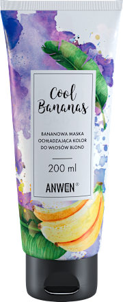 Maska Cool Bananas ochładzająca kolor Anwen
