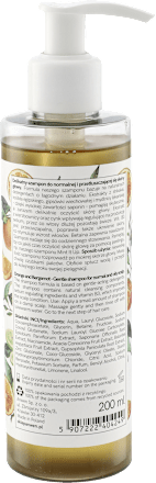 Szampon Pomarańcza i Bergamotka – do normalnej i przetłuszczającej się skóry głowy Anwen