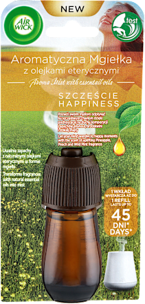 Odświeżacz powietrza elektryczny Aromatyczna Mgiełka Szczęście/Happiness Wkład AirWick