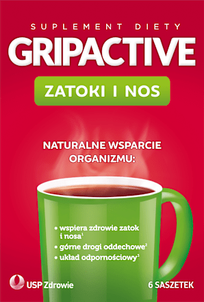 Suplement diety wspomagający drogi odechowe, szaszetki   USP ZDROWIE