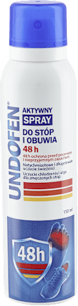 Aktywny Spray do stóp i obuwia 48h Undofen