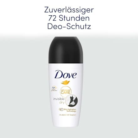 Antitranspirant Deo Roll-on Advanced Care Invisible Dry Dove