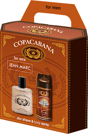  Set after shave + deodorant spray jean marc
