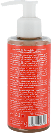 mySUPERskin Lekki Olejek do demakijażu i oczyszczania twarzy, oczu,ust Miya
