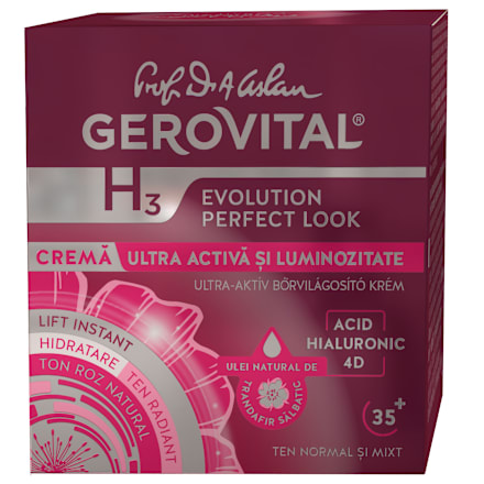 Cremă de față ultra activ GEROVITAL