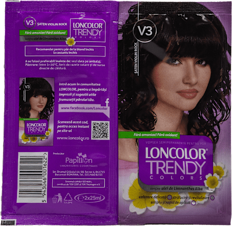 Vopsea semipermanentă violet LONCOLOR TRENDY