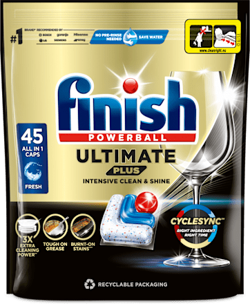 Kapsułki do zmywarek Ultimate Plus fresh Finish