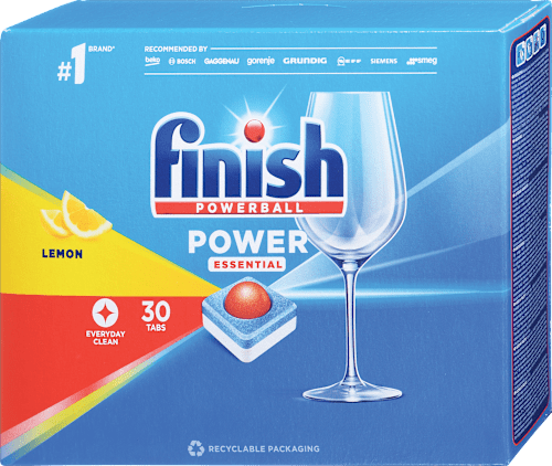 Kapsule za strojno pomivanje posode Power Essential Finish