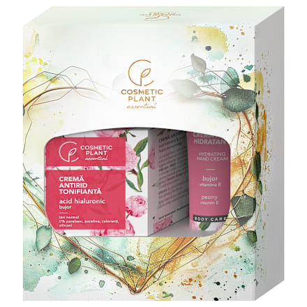 Set cremă mâini + cremă de față cosmetic plant
