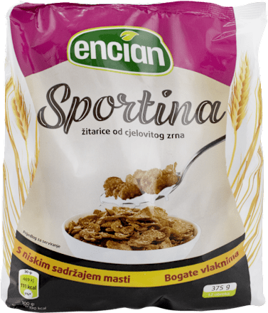 Sportina žitarice od cjelovitog zrna encian