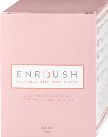 SELF-LOVE. SELF-CARE. PERIOD Ciklusni higijenski ulošci - night Enroush