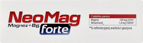 Suplement diety Forte, tabletki Neomag