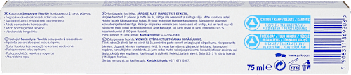 Pasta do zębów, Fluoride Sensodyne