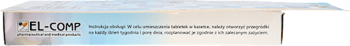 Kasetka do leków tygodniowa na 2 pory dnia 7x2 KALLDERA