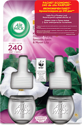 Пълнител за ароматизатор Сатен и лилия ( 2x19 ml ) AIRWICK