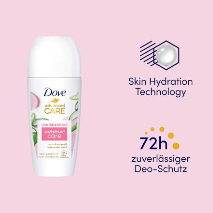 Antitranspirant Deo Roll-on Advanced Care Summer Care Dove