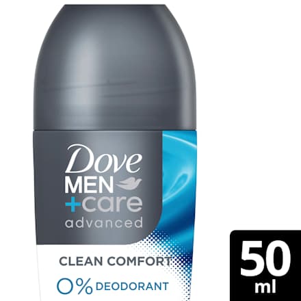 Deo Roll-On Clean Comfort Dove MEN+CARE