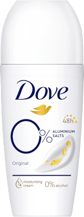 Deodorante roll-on Original 0% Sali Dove