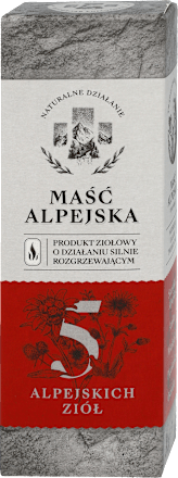 Maść alpejska silnie rozgrzewająca Linia Natury