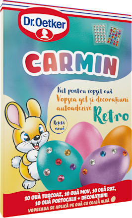 Kit gel pentru ouă Retro  Dr. Oetker