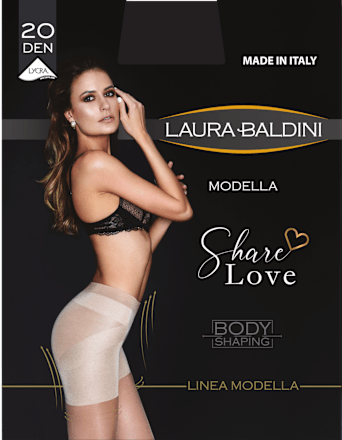 Dres damă Modella 20DEN negru M4 LAURA BALDINI