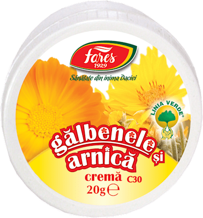 Cremă de gălbenele Fares