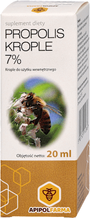 Propolis krople 7%  farmina