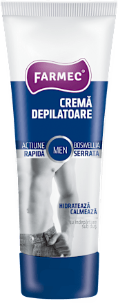 Cremă depilatoare pentru bărbați farmec