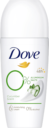 Deodorante roll-on con Cetriolo 0% Sali Dove