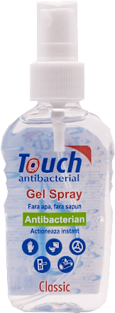 Gel spray antibacterian pentru mâin Touch
