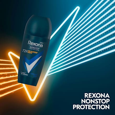 Antitranspirant Deo Roll-on Nonstop Protection Cobalt Dry Rexona men