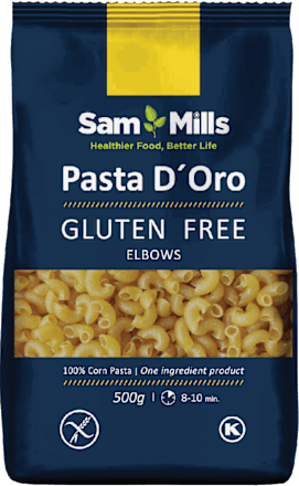 Pasta d'oro Pipette tjestenina bez glutena  Sam Mills
