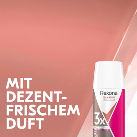 Antitranspirant Deospray Maximum Protection, Reisegröße Rexona