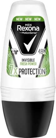 Dezodorant Invisible Fresh Power roll-on Rexona men