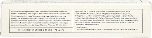 Pasta oczyszczająco-peelingująca Chałwa Ministerstwo dobrego mydła