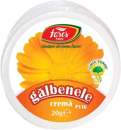 Cremă de gălbenele Fares