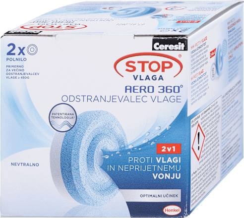 Punjenje za Aero 360° odstranjivač vlage   Ceresit STOP