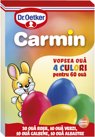 Vopsea pentru ouă 4 culori Dr. Oetker